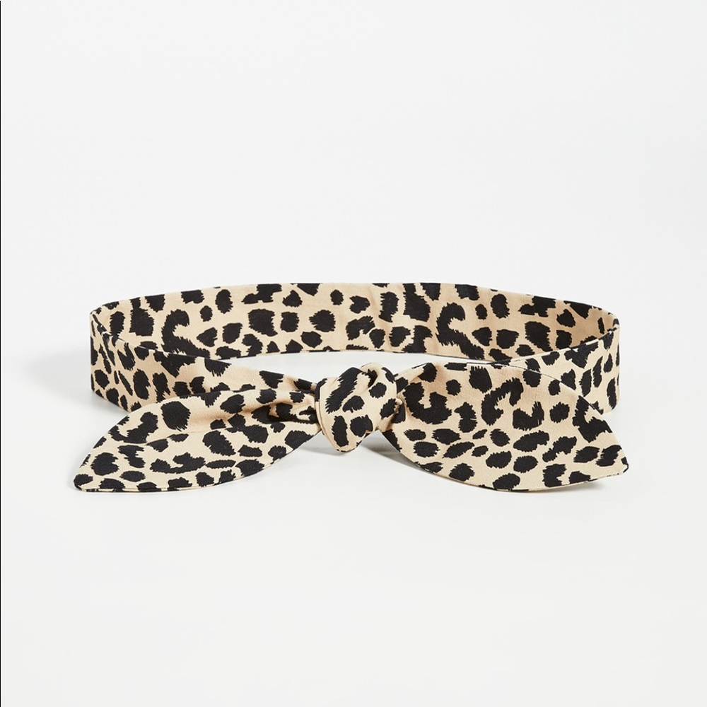 Loeffler Randall Helena Woven Bow Belt NWOT